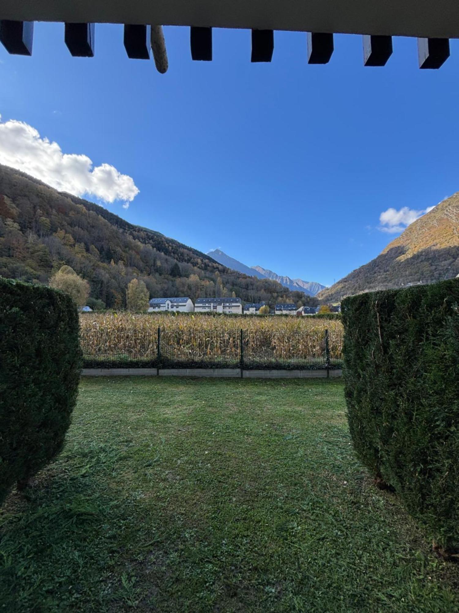 HOUNTANET appart 5 personnes vue montagne avec jardin Saint-Lary-Soulan Extérieur photo